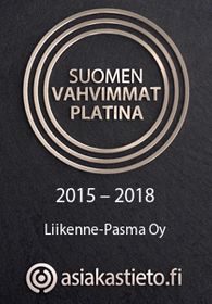 Suomen vahvimmat platina -palkinto.